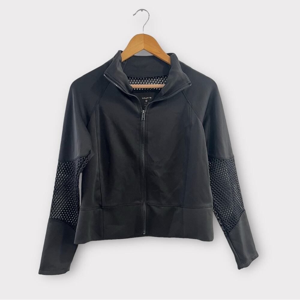 Layer 8 Womens Black‎ Full Zip Active Jacket Medium - Picture 8 of 8